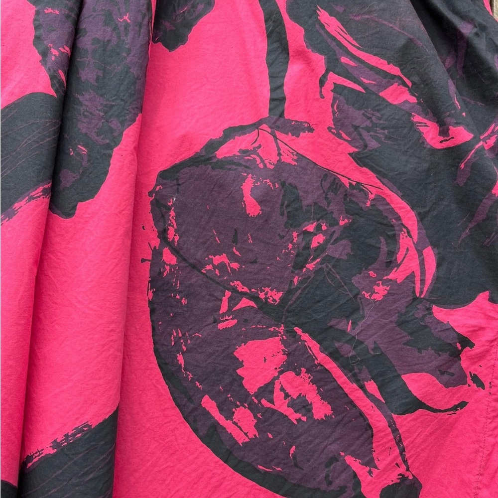 Beautiful 90s vintage pink floral kaftan by J Peterman! - Picture 5 of 7